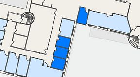 
							Planritning för FASTOFFICE Råsundavägen, 4 privata rum, 30 m²