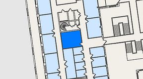 
							Planritning för Spaces Nordenskiöldsgatan, 1 privata rum, 21 m²