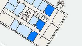 
							Planritning för Convendum Sundbyberg, 3 privata rum, 50 m²
