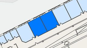 Planritning för iOffice Drottninggatan 32, 2 privata rum, 56 m²
