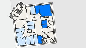 
							Planritning för Mindpark Carlsgatan 12A, 5 privata rum, 96 m²
