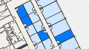 
							Planritning för Convendum Vasagatan 16, 4 privata rum, 45 m²