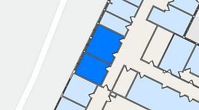 
							Planritning för Quick Office Älvsjö, 2 privata rum, 34 m²