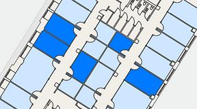
							Planritning för Convendum Sundbyberg, 5 privata rum, 66 m²