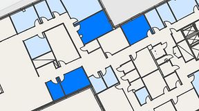 
							Planritning för Spaces Hyllie Vista, 4 privata rum, 67 m²
