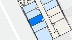 Planritning för Convendum Vegagatan 14, 1 privata rum, 19 m²