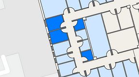
							Planritning för Regus Lidingö, 4 privata rum, 22 m²
