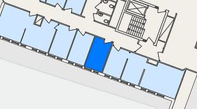 
							Planritning för FASTOFFICE Tuna Torg Vallentuna, 1 privata rum, 10 m²