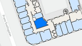 
							Planritning för Regus Adelgatan 21, 1 privata rum, 16 m²