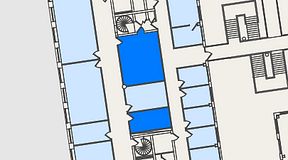
							Planritning för Spaces Nordenskiöldsgatan, 2 privata rum, 44 m²