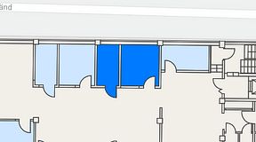 
							Planritning för Landskapet Kvarnholmen, 2 privata rum, 30 m²