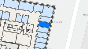 
							Planritning för Arkipelagen Järntorget, 1 privata rum, 9 m²