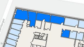 
							Planritning för Arkipelagen Järntorget, 5 privata rum, 78 m²