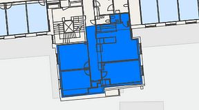 
							Planritning för Convendum Kungsgatan 9, 1 privata rum, 106 m²