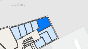 Planritning för iOffice Kungsgatan 37, 1 privata rum, 17 m²