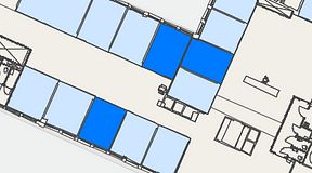 
							Planritning för Convendum Gävlegatan 16, 3 privata rum, 46 m²