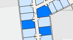 
							Planritning för Regus Rotsunda, 3 privata rum, 61 m²