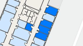 
							Planritning för Växthuset Jägershillgatan, 5 privata rum, 47 m²