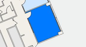 
							Planritning för FASTOFFICE Södertälje, 1 privata rum, 24 m²