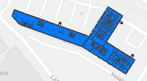 
							Planritning för Convendum Sundbyberg, 1 privata rum, 1820 m²