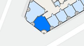 
							Planritning för Växthuset Fredriksbergsgatan, 1 privata rum, 30 m²