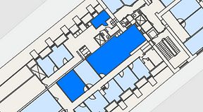 
							Planritning för Spaces Gamla Stan, 3 privata rum, 80 m²