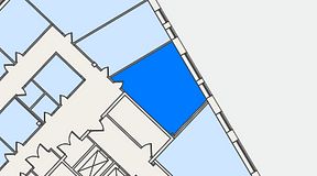 
							Planritning för United Spaces Lindholmen, 1 privata rum, 48 m²