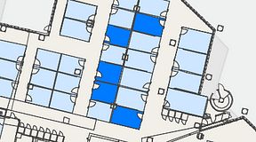 
							Planritning för Convendum Fleminggatan 18, 5 privata rum, 66 m²