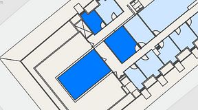 
							Planritning för Spaces Gamla Stan, 3 privata rum, 66 m²