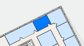 Planritning för United Spaces Elektrogatan 10, 1 privata rum, 24 m²