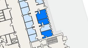 
							Planritning för High Court Börshuset, 3 privata rum, 32 m²