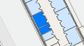 Planritning för 7A Posthuset, Vasagatan 28, 2 privata rum, 30 m²