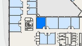 
							Planritning för Convendum Stampgatan 14, 1 privata rum, 14 m²