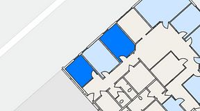 
							Planritning för Easy Office Kungsängen, 2 privata rum, 28 m²