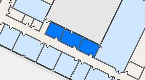 
							Planritning för Quick Office Älvsjö, 3 privata rum, 30 m²