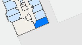 Planritning för Regus Helsingborg Södergatan, 1 privata rum, 15 m²