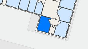 
							Planritning för Quick Office Danderyd, 1 privata rum, 20 m²