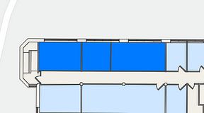 
							Planritning för Landskapet Sickla, 3 privata rum, 79 m²