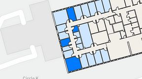 
							Planritning för Regus Lidingö, 4 privata rum, 39 m²
