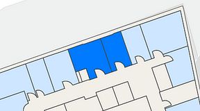 
							Planritning för Walborg Ventures, 2 privata rum, 39 m²