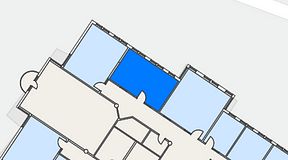 
							Planritning för Atmosfär Coworking, 1 privata rum, 27 m²