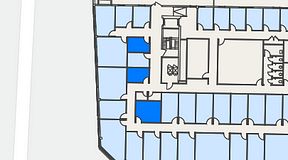 
							Planritning för Regus Mariestad, 3 privata rum, 29 m²