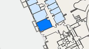 
							Planritning för Genetor K6, 1 privata rum, 20 m²