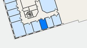 
							Planritning för Regus Odinsgatan 13, 1 privata rum, 9 m²