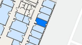 
							Planritning för Växthuset Jägershillgatan, 1 privata rum, 10 m²