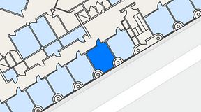 
							Planritning för Växthuset Fredriksbergsgatan, 1 privata rum, 15 m²