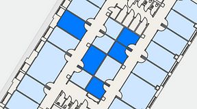 
							Planritning för Convendum Sundbyberg, 5 privata rum, 50 m²