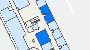 
							Planritning för The Works Västra Järnvägsgatan, 3 privata rum, 63 m²