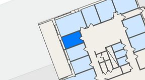 
							Planritning för FASTOFFICE Fyrisborgsgatan, 1 privata rum, 11 m²