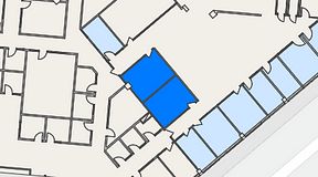 
							Planritning för Spaces Helsingborg Väla, 2 privata rum, 33 m²